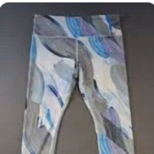 Athleta 7/8 Elation Leggings, Multi Colored - 2X